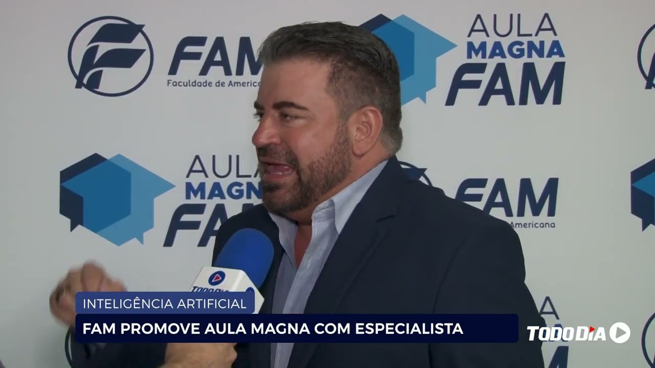 INTELIGÊNCIA ARTIFICIAL: FAM PROMOVE AULA MAGNA COM ESPECIALISTA