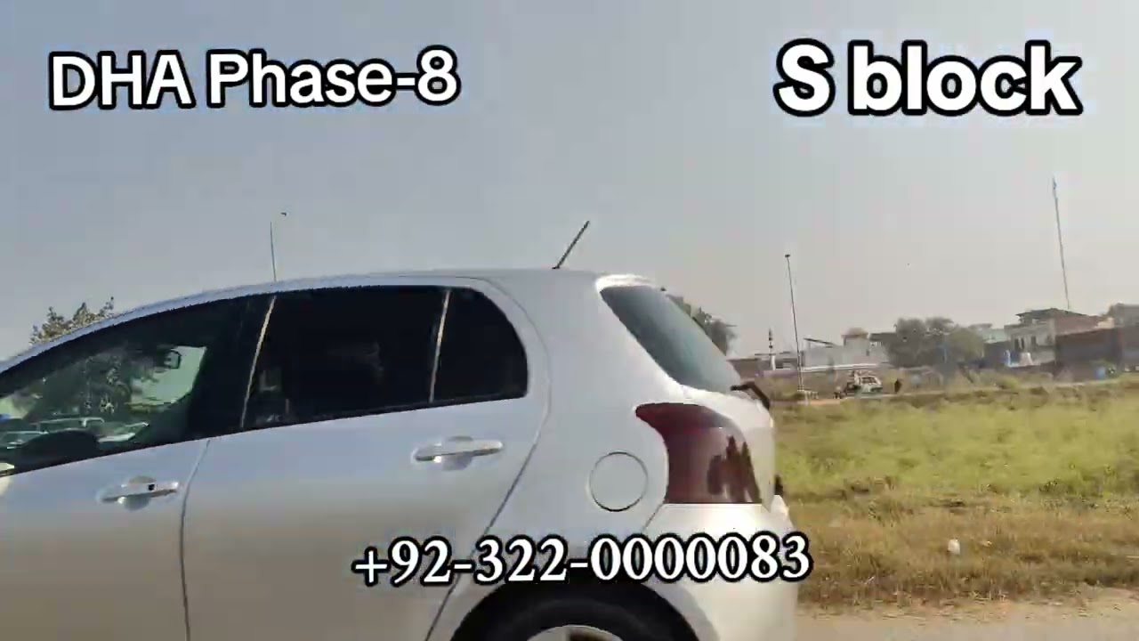 DHA Phase8 S-block Facing Park 1-Kanal Plot. Very Reasonable Deal 📞+92-322-0000083 #dhaphase8 #dha