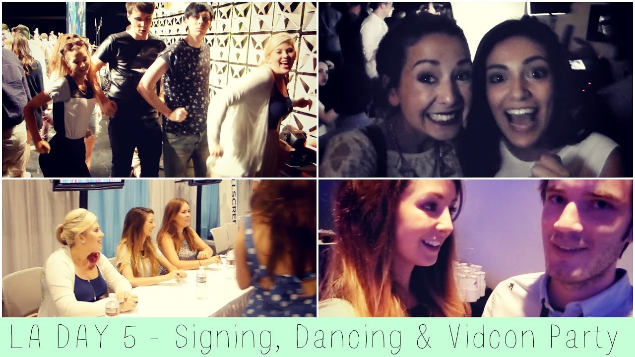 Our Singing, Dancing & Vidcon Party