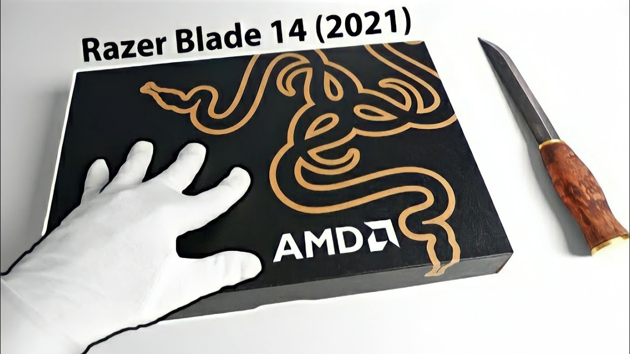 The New Razer Blade 14 Unboxing (2021) - AMD Ryzen 5900HX + Nvidia RTX 3060 Laptop GPU
