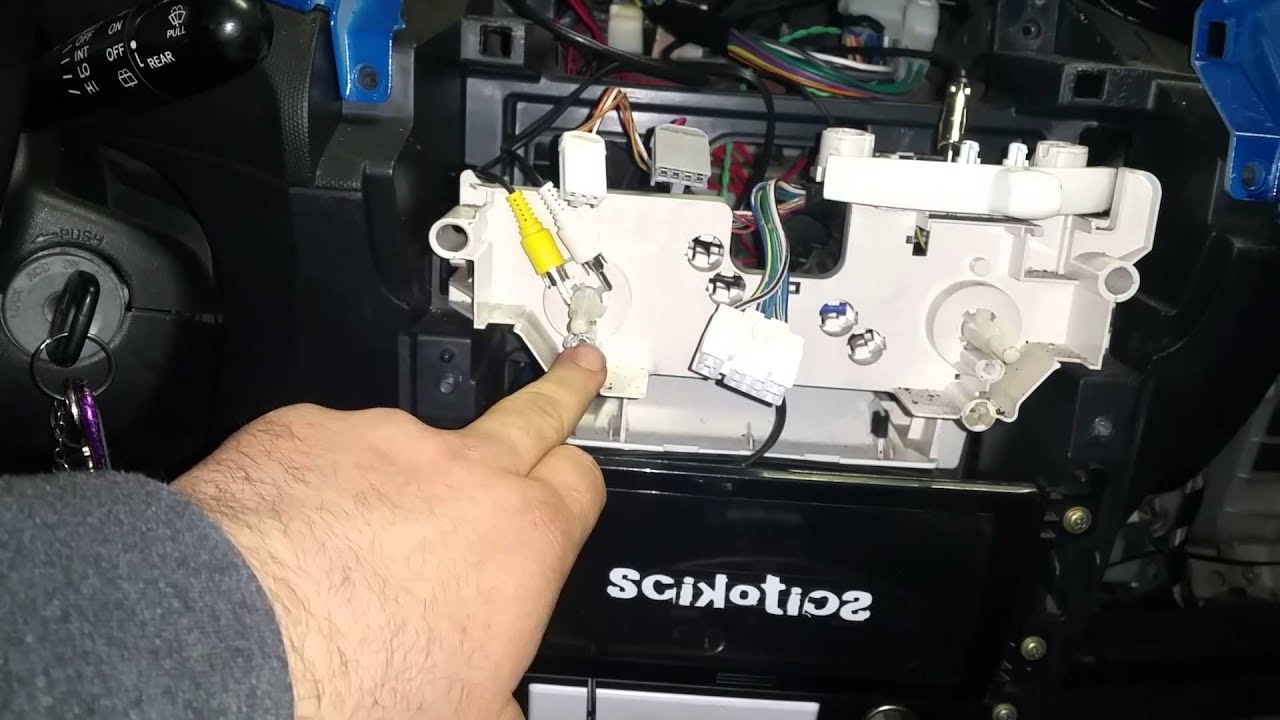 2005 Scion xA dashboard removal