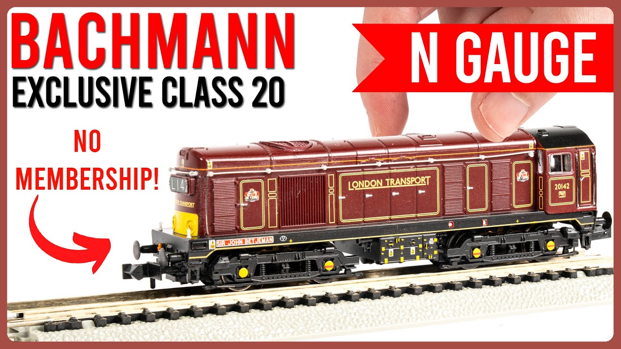 Дешевые модели Bachmann Club без членства! | Farish Class 20 | Распаковка и обзор