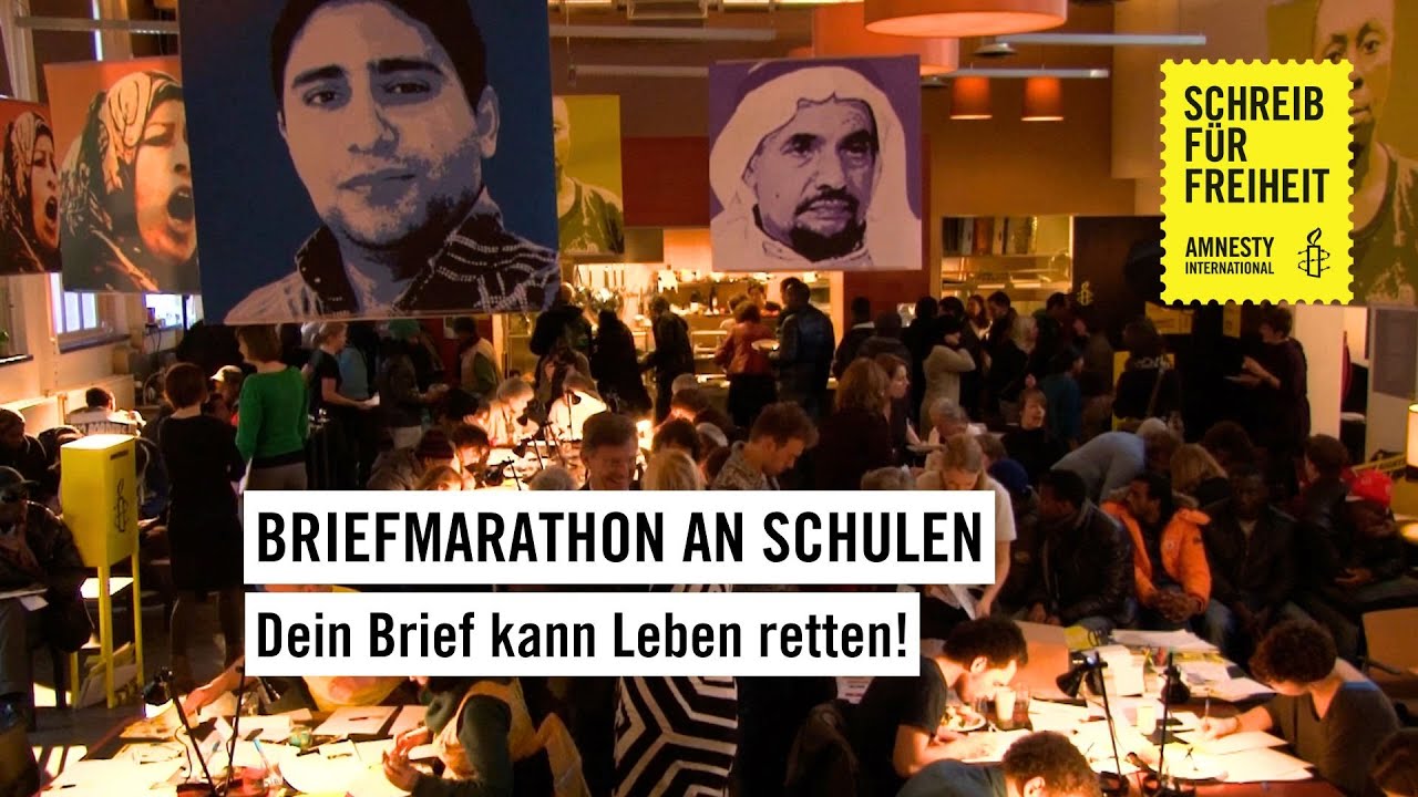 Briefmarathon an Schulen 2025