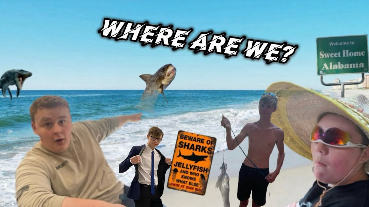 Me and friends from school traveled to a foreign land and were attacked by jellyfish!
