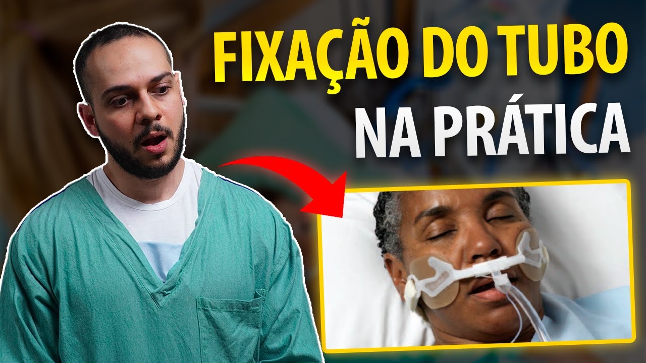 Aprenda a fixar o tubo endotraqueal
