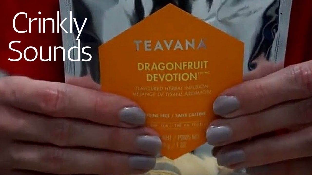 [ASMR] Crinkly Tea/Coffee Bags and Packets