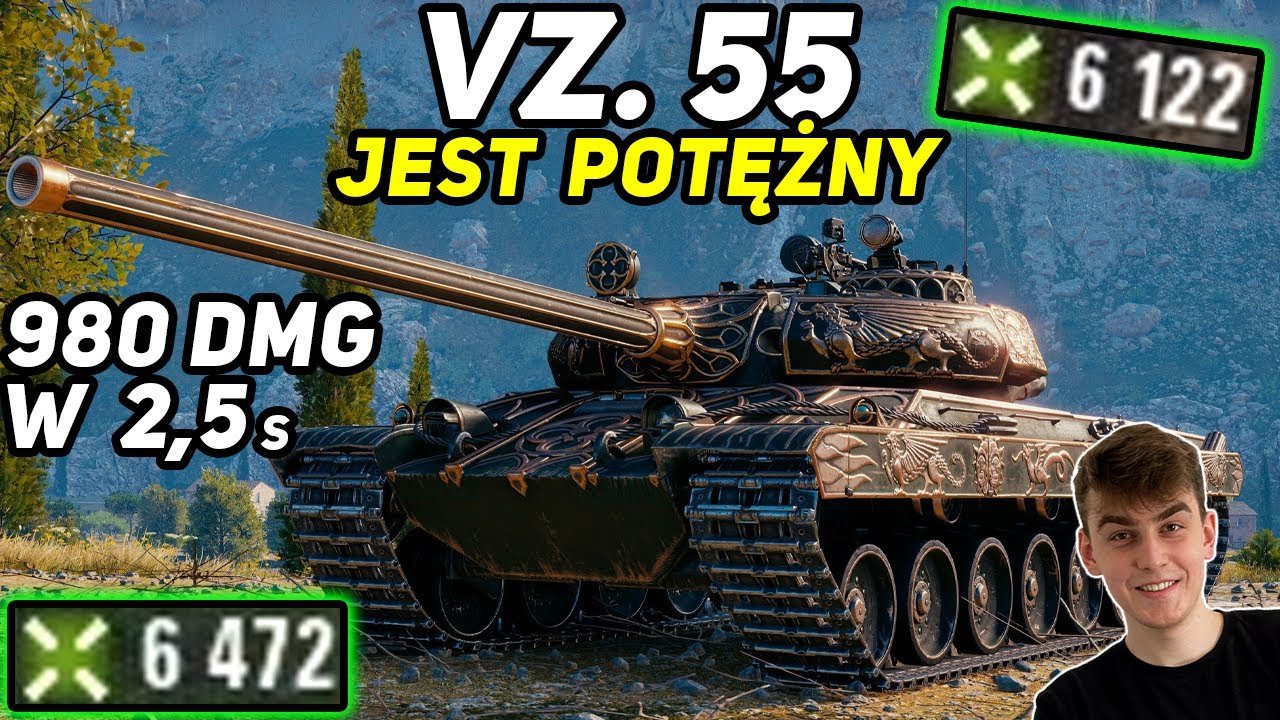 Czy VZ. 55 po nerfie nadal daje rade?! NIE WIEM, LECZ SIĘ DOMYŚLAM