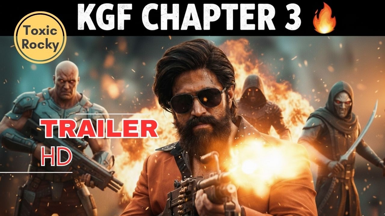 KGF Chapter 3 &ndash; Rocky Returns | First look | (AI Concept Trailer)