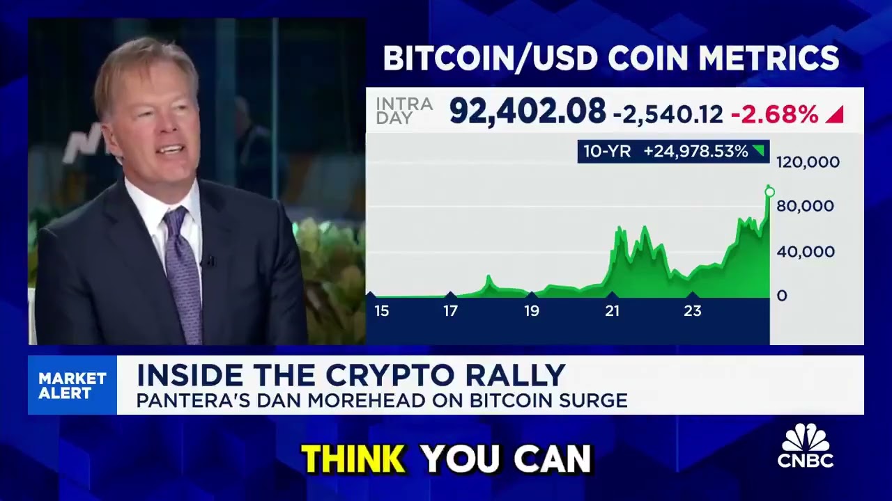Billionaire and Pantera Capital CEO says #Bitcoin is going to $745,000 🚀
