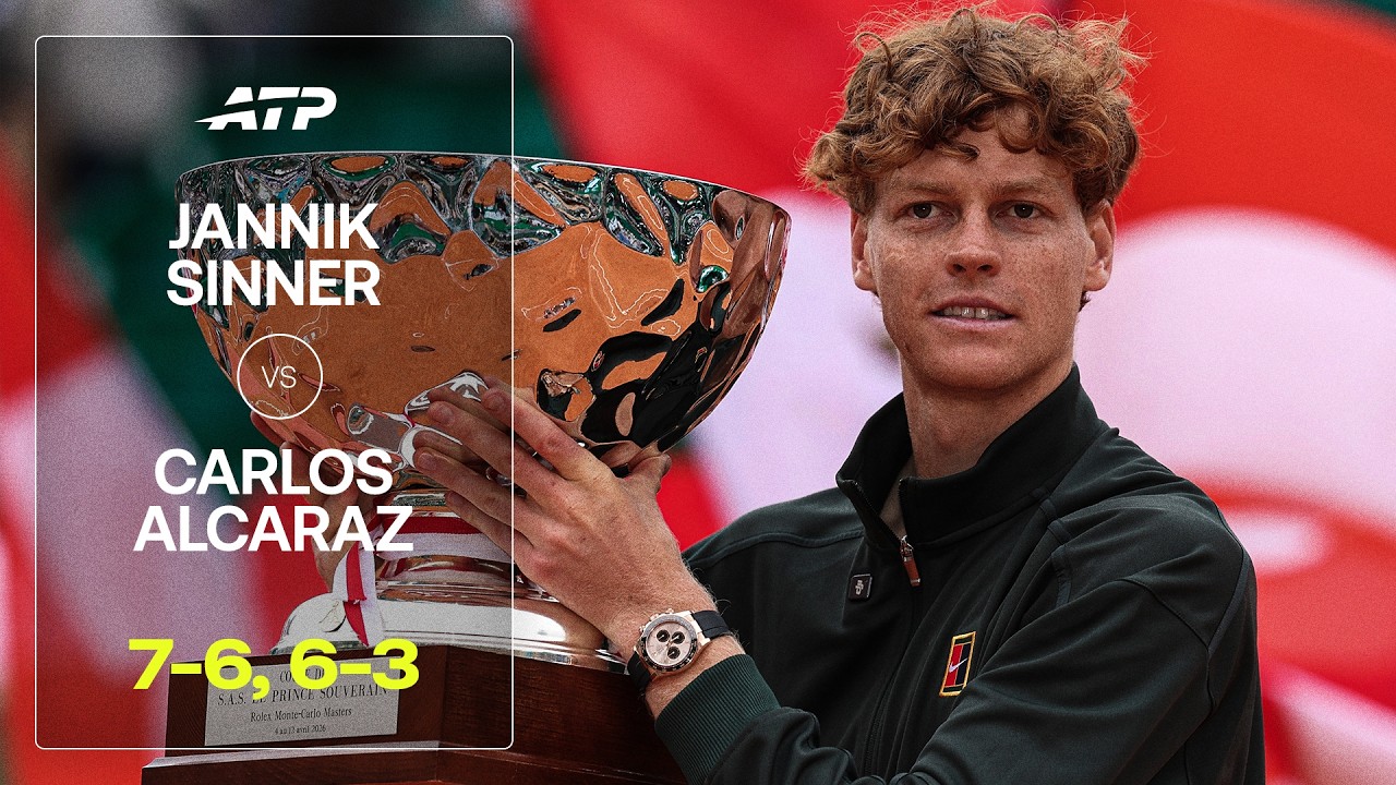 Jannik Sinner vs Carlos Alcaraz Highlights | Monte Carlo 2026 Final