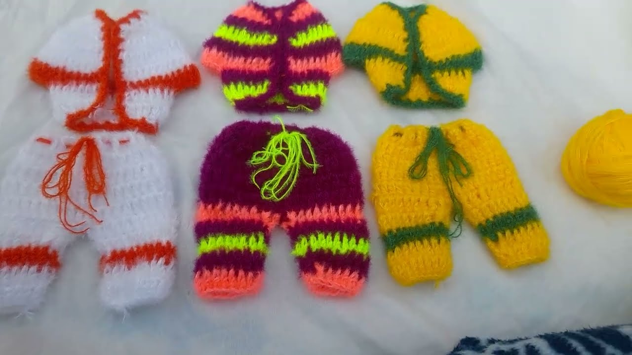 Night Dress 5 ,6 ,7 Number Ke Laddu Gopal ki winter ki dress 