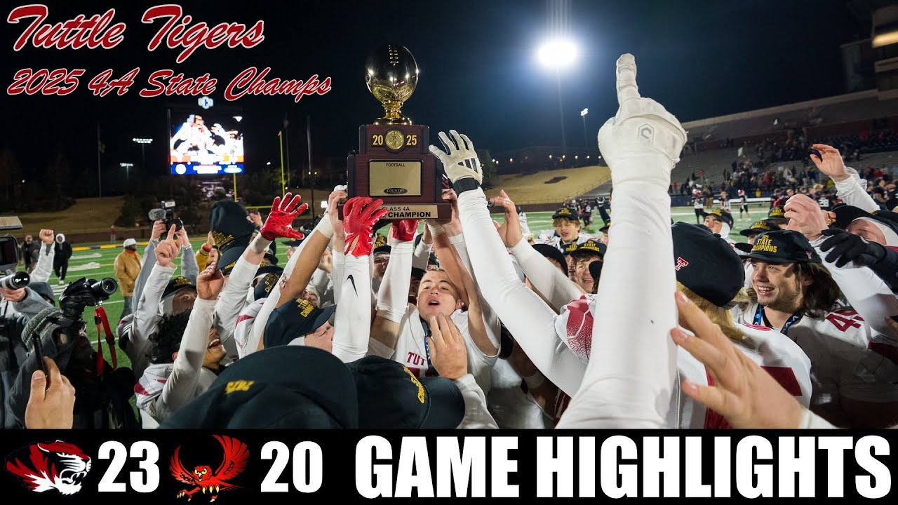 Tuttle Is Title Town Again As They Beat Elgin 23-20