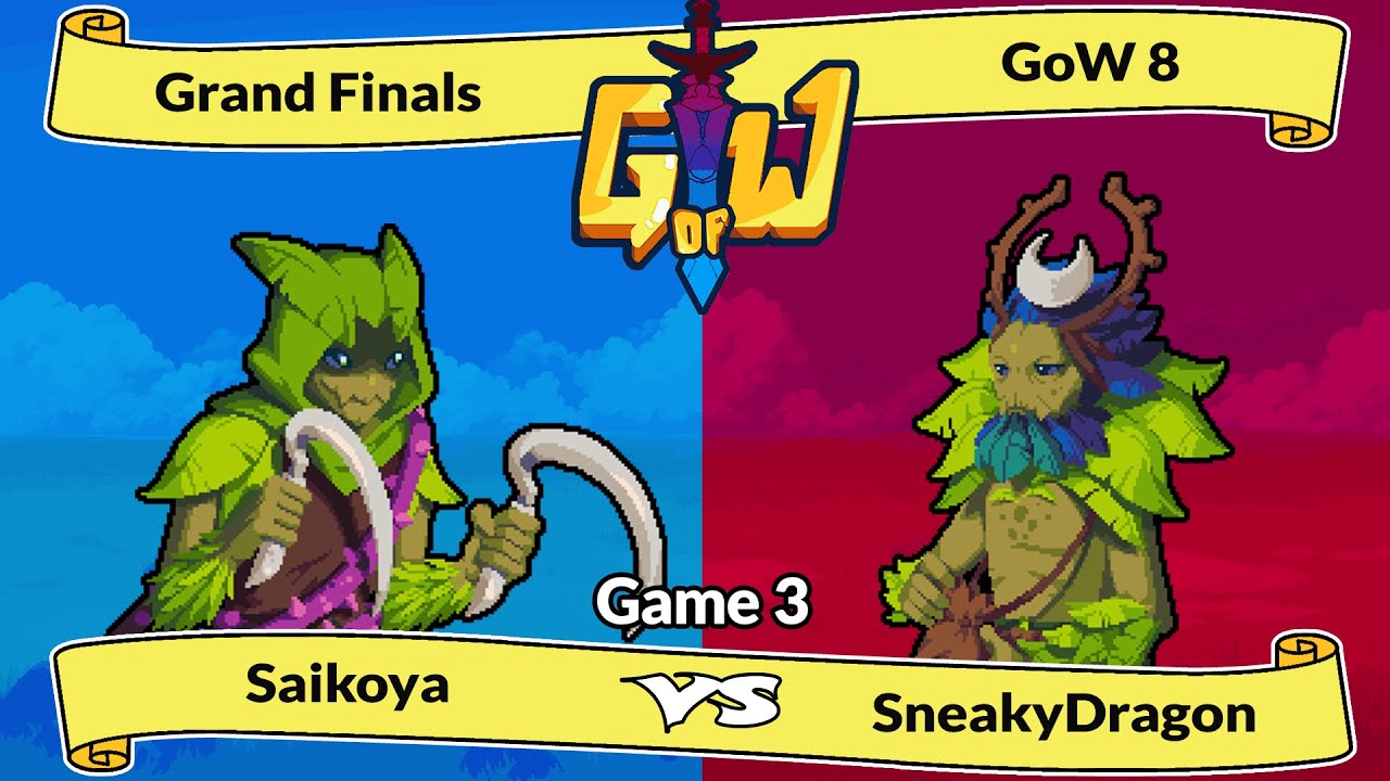 GoW8 - Saikoya (Sedge) vs SneakyDragon (Greenfinger) - Grand Finals G3