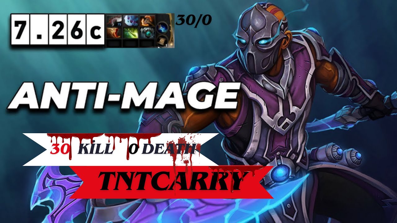 Dota 2 Mid Lane How to get 30 kills with Anti-Mage?  #dota2