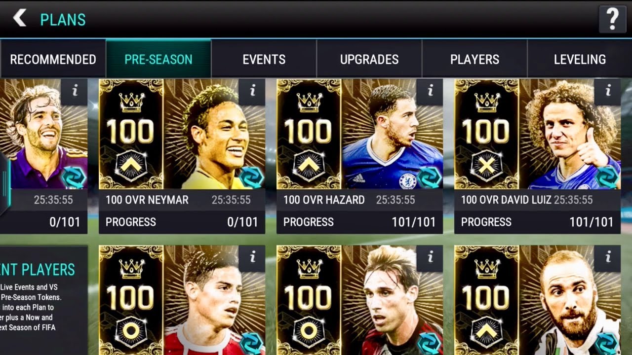 All PRE-SEASON PLANS- 114 OVR Team UPGRADE / VS ATTACK GAMEPLAY REVIEW-Fifa 17 mobile