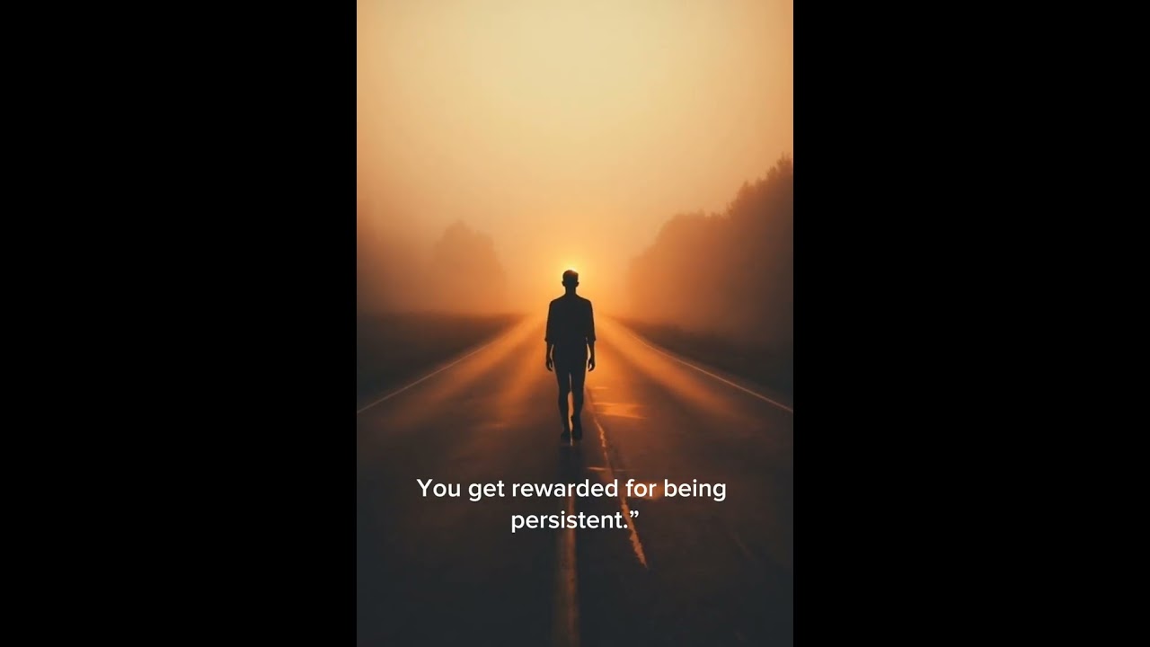 The lonely road to succeess