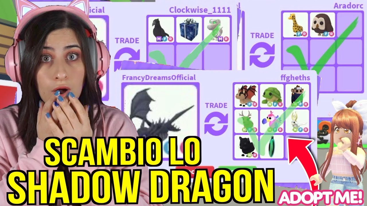 Cosa OFFRONO per uno SHADOW DRAGON? SCOPRIAMOLO 🤔 ROBLOX ADOPT ME ITA By FrancyDreams