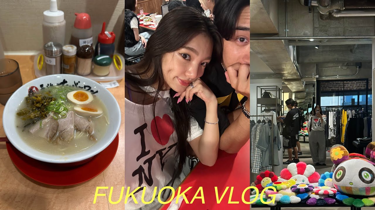 【vlog】家から1時間で福岡行けちゃう世界線最高すぎない？！