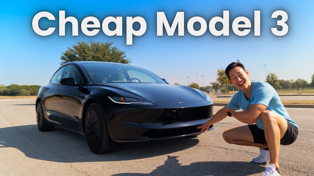 Я протестировал новую Tesla Model 3 Standard за 36 900 долларов