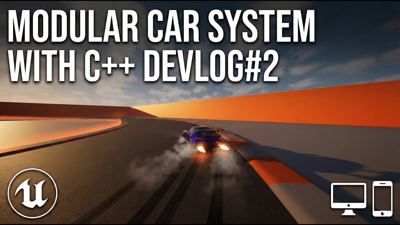 Finished Modular Vehicle System With Unreal Engine 5.7 C++ | Devlog #2