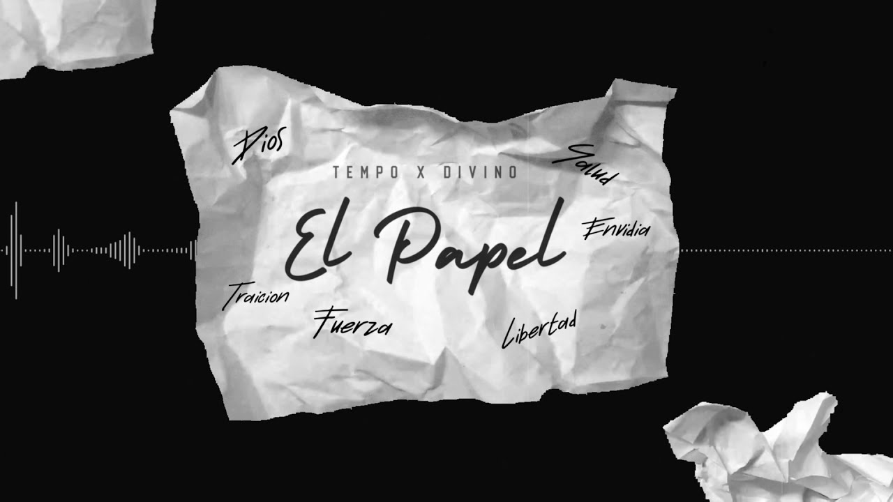 Tempo X Divino - El Papel [Official Audio]