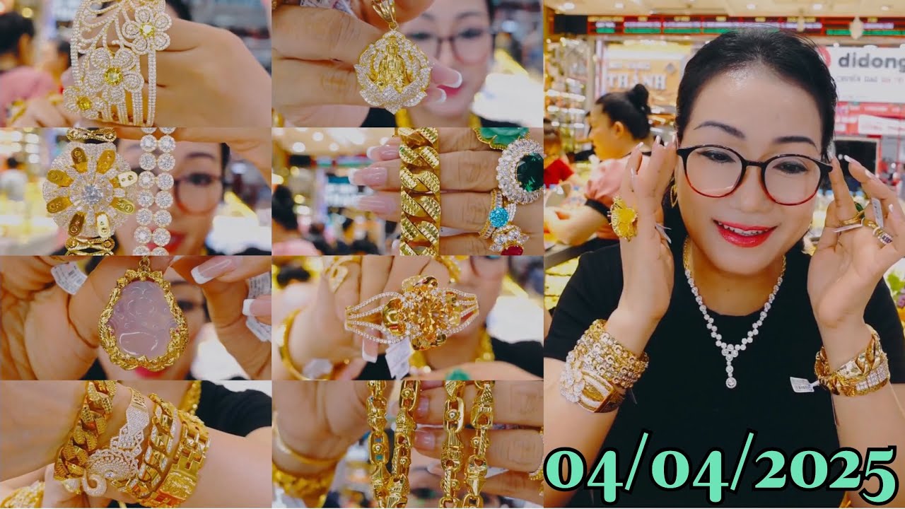 Bà Chủ Tiệm Vàng Kim Thành Thảo Livestream Bán vàng CTY 610 và Vàng 24k 980 với giá công ưu đãi