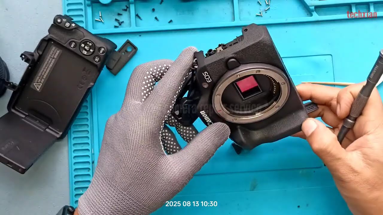 canon eos r50 disassemble/assemble