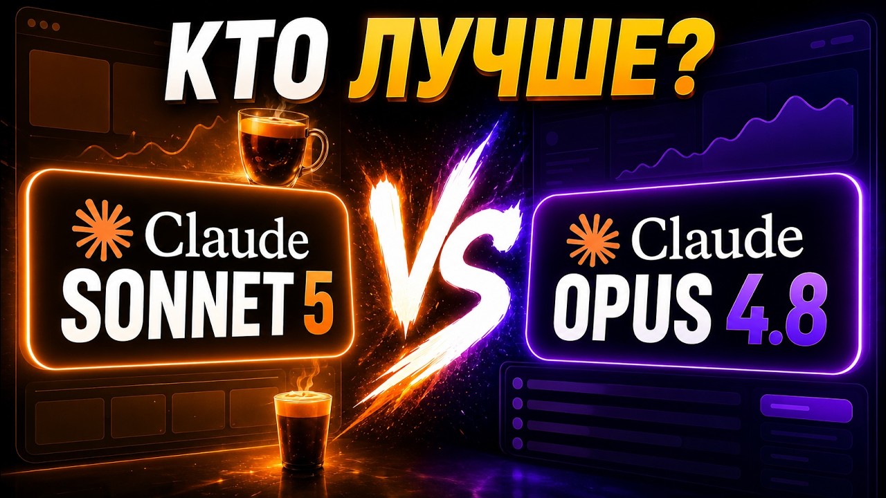 Sonnet 5 vs Opus 4.8 -  кто пройдет тест лучше?