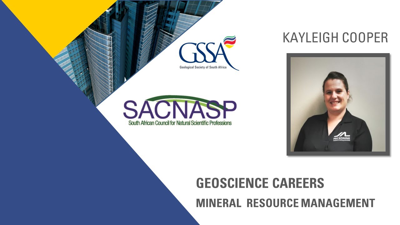 Geoscience Careers - Mineral Resource Management - Kayleigh Cooper