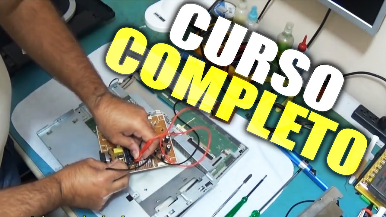 CURSO COMPLETO DE CONSERTO DE MONITORES