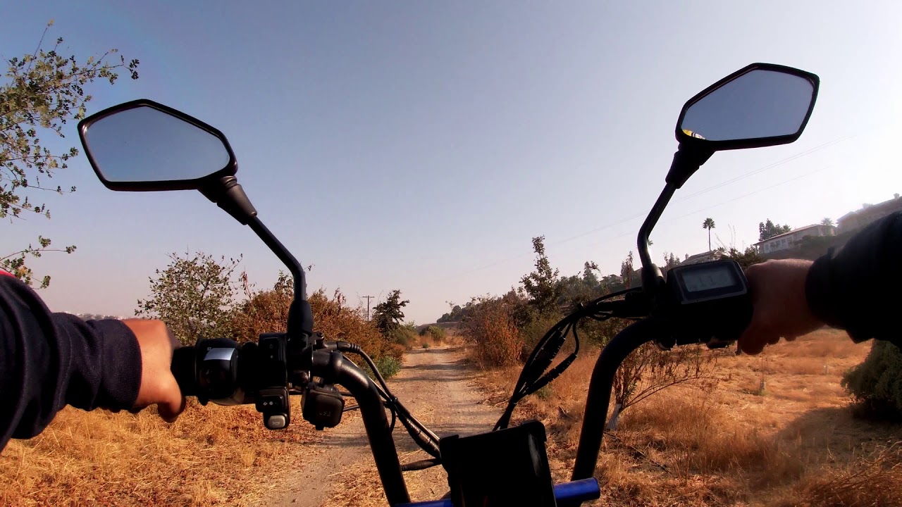 Took my juicedbike hyperscorpion offroad