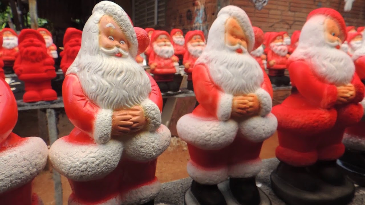 FLOCANDO GESSO (COFRE PAPAI NOEL)