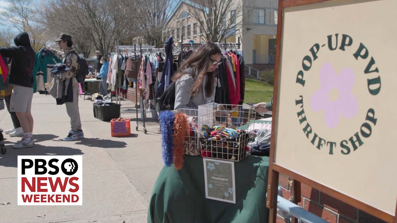 Costs of fast fashion fuel a rise in thrift shopping