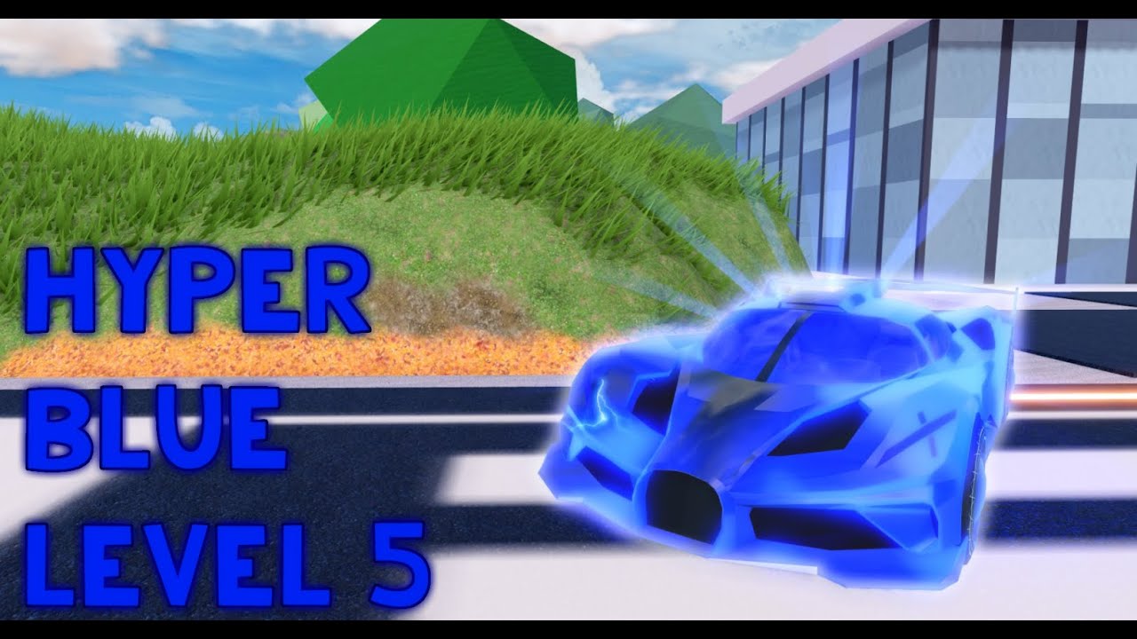 GETTING HYPERBLUE LEVEL 5 IN ROBLOX JAILBREAK!