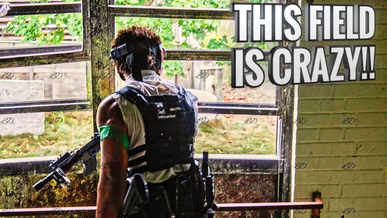 INSANE Paintball Battle on the CRAZIEST Field Ever!      Magfed paintball
