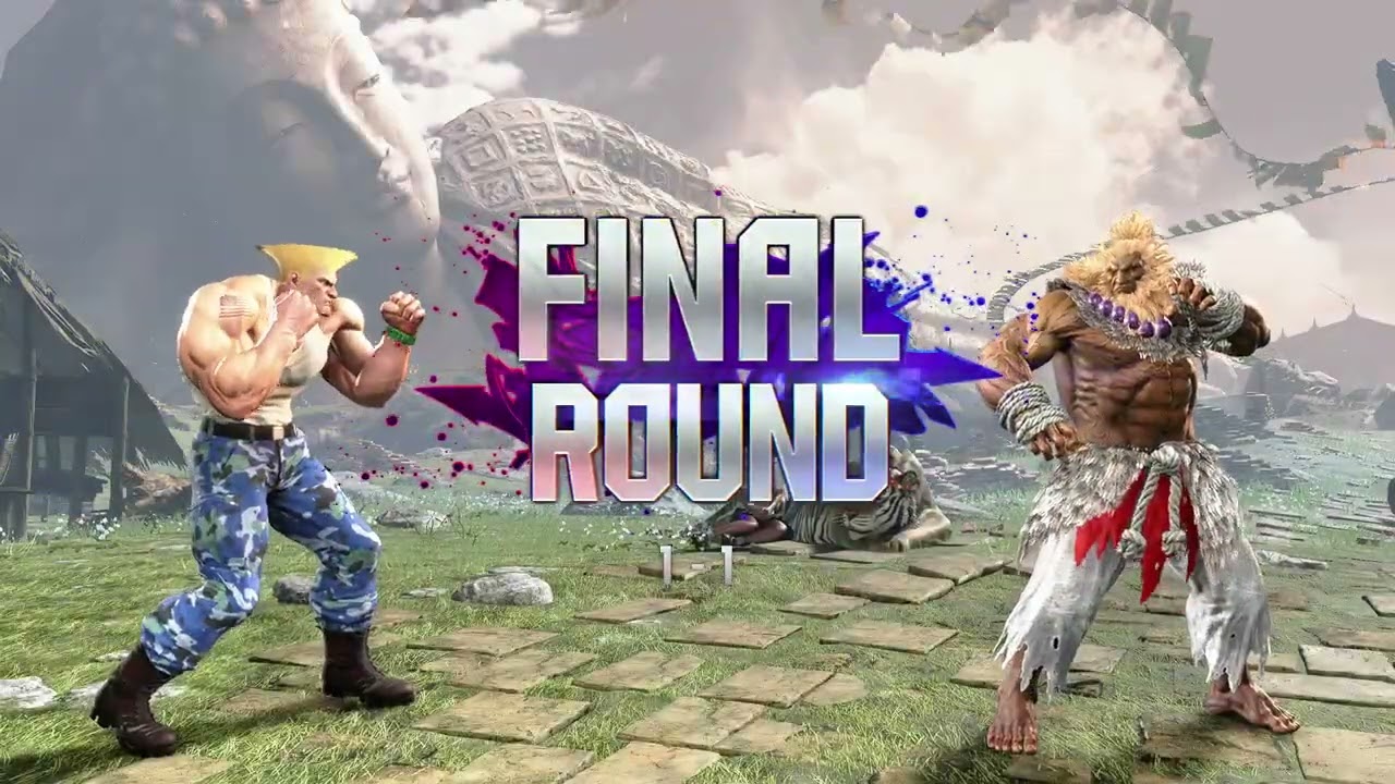 SF6 - earthwormJim (Guile) vs Shishisa (Akuma)