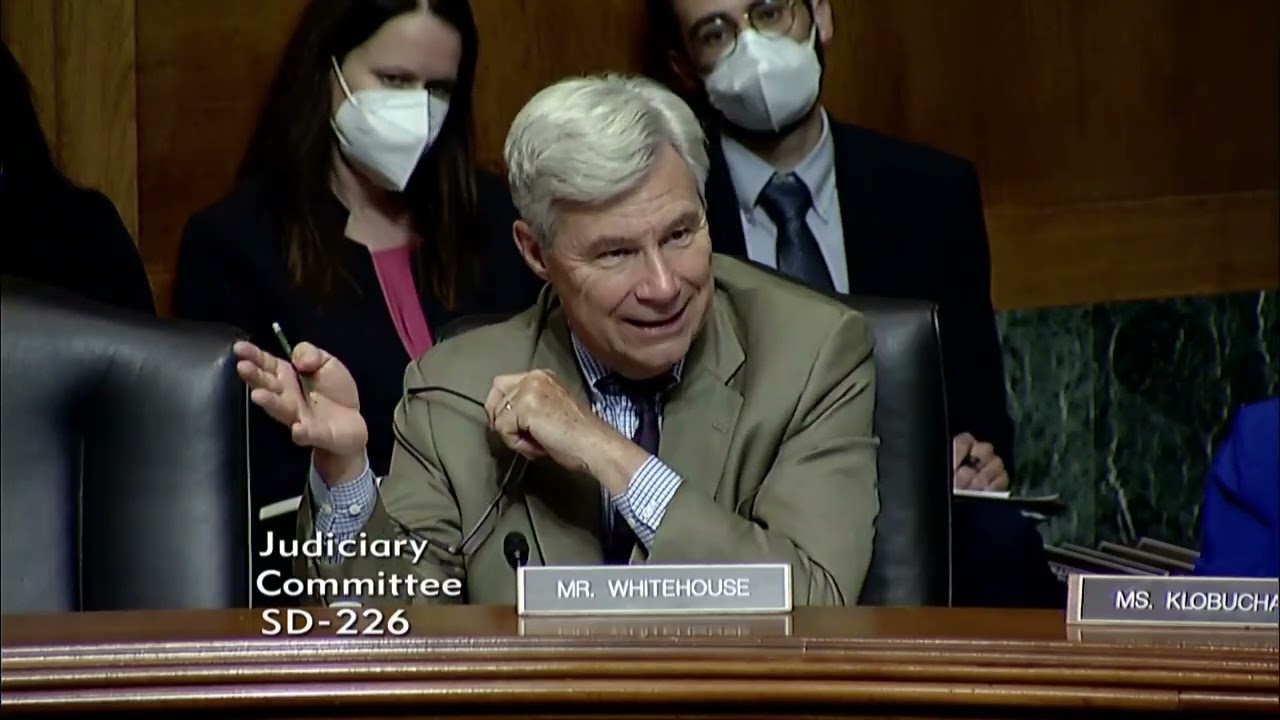 Sen. Whitehouse Remarks in a Judiciary Subcommittee Hearing on the Federal Legalization of Marijuana