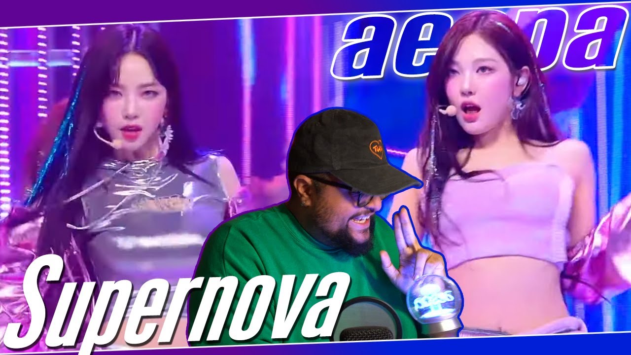 aespa 'Supernova' LIVE REACTION | NINGNING & KARINA ARE INSANE 🧎🏽‍♂️