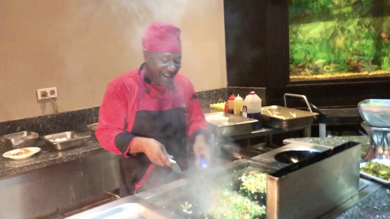Secrets resorts lunch buffet - Jamaica