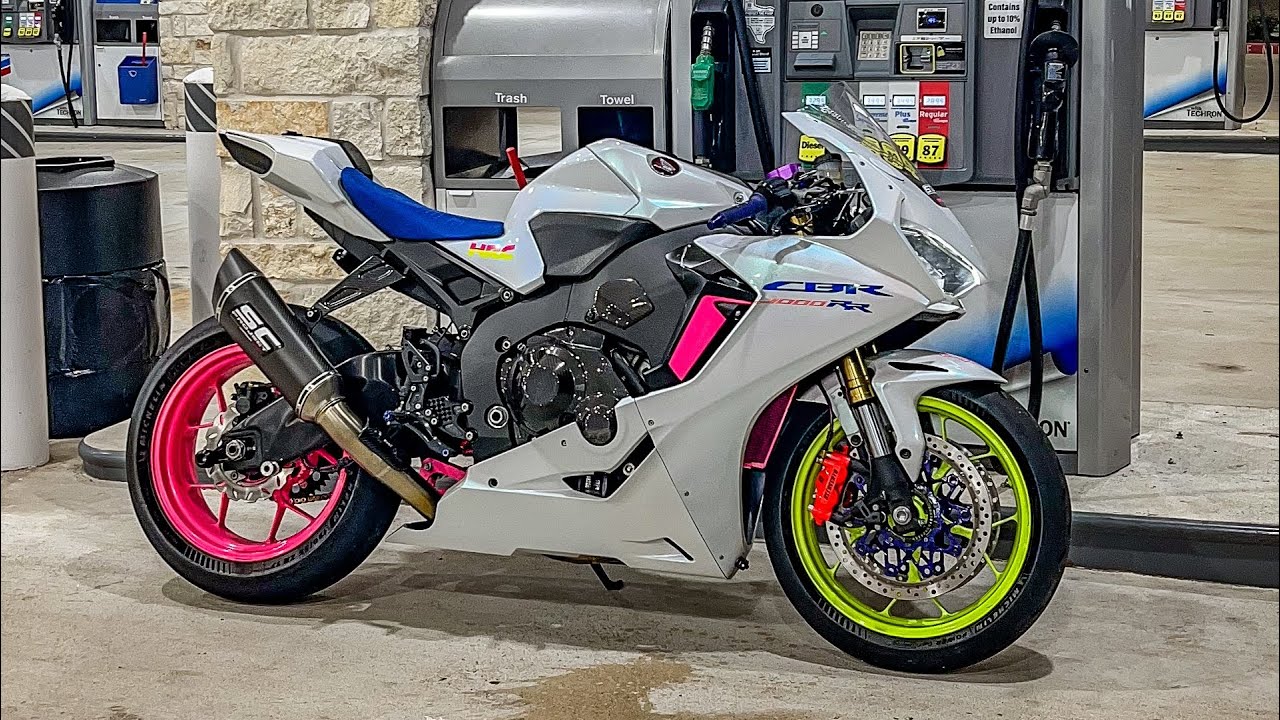 RIDING A CUSTOM $20,000 CBR1000RR TO BIKE NIGHT￼