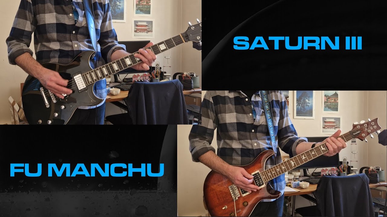 Fu Manchu - Saturn III - guitar cover