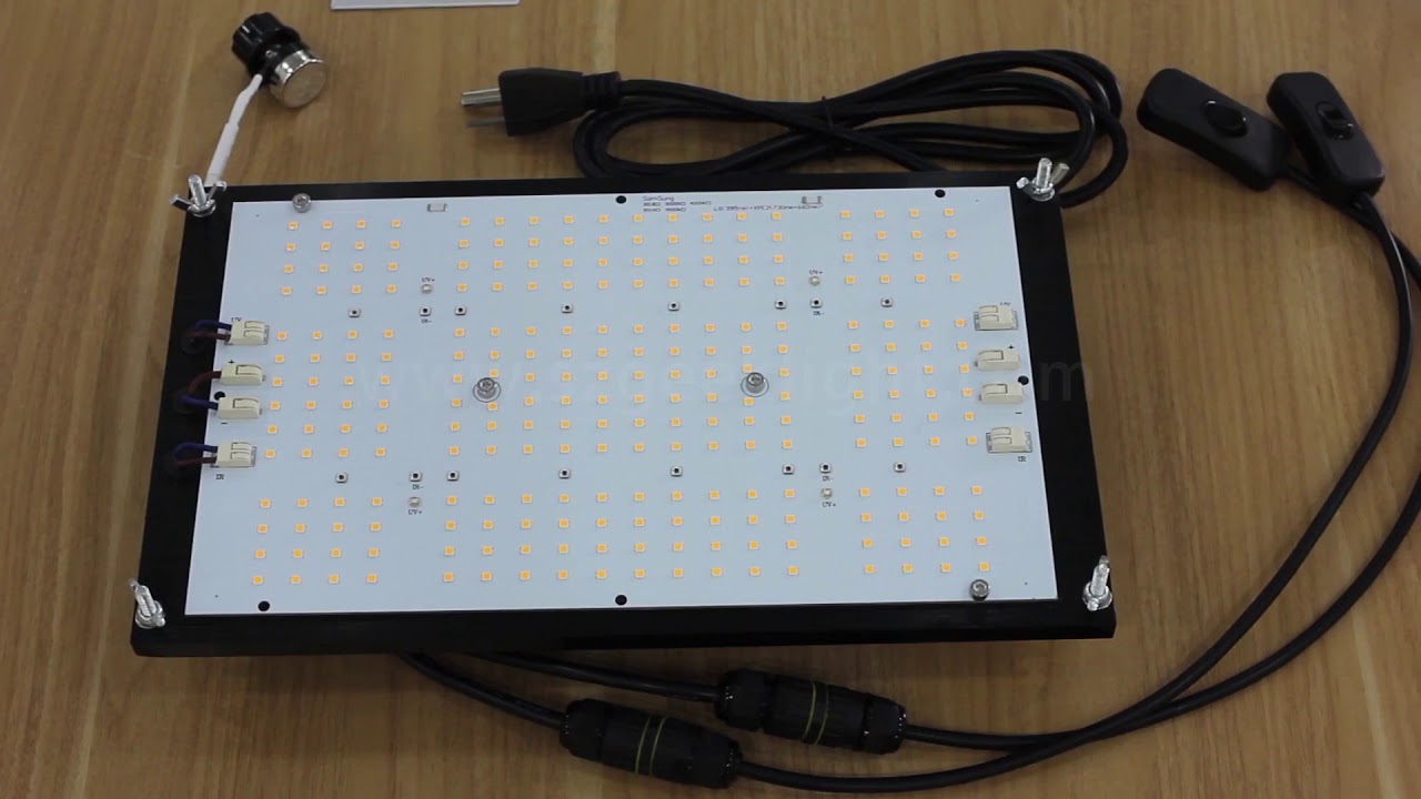 120W monster board led grow light with lm301h cree 660nm mix uv ir help you to be a master grower😉