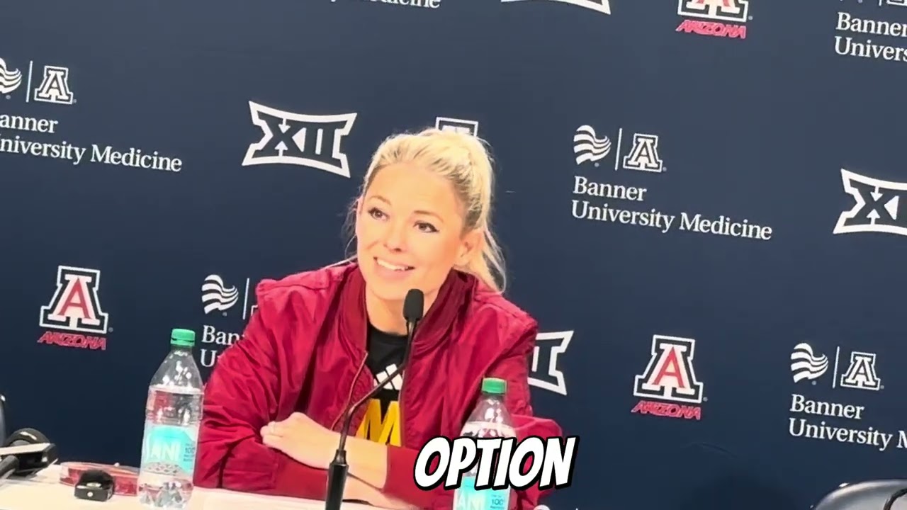 Molly Miller Arizona State Women’s Basketball head coache postgame 