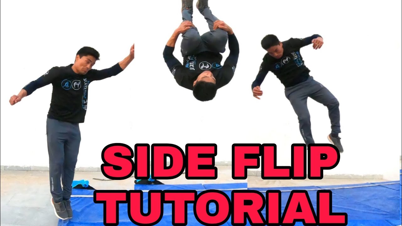 Side Flip tutorial step by step in Hindi #sideflip #tutorial