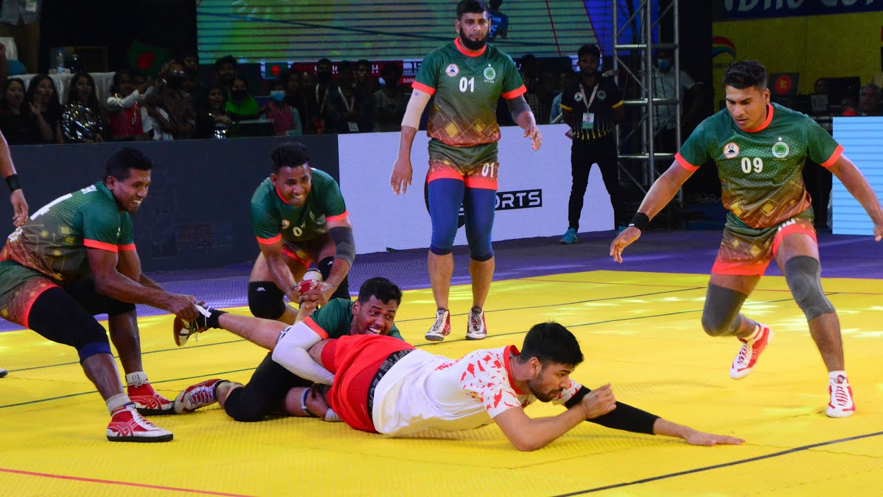 BANGLADESH VS ENGLAND | BANGABANDHU CUP 2022 INTERNATIONAL KABADDI TOURNAMENT