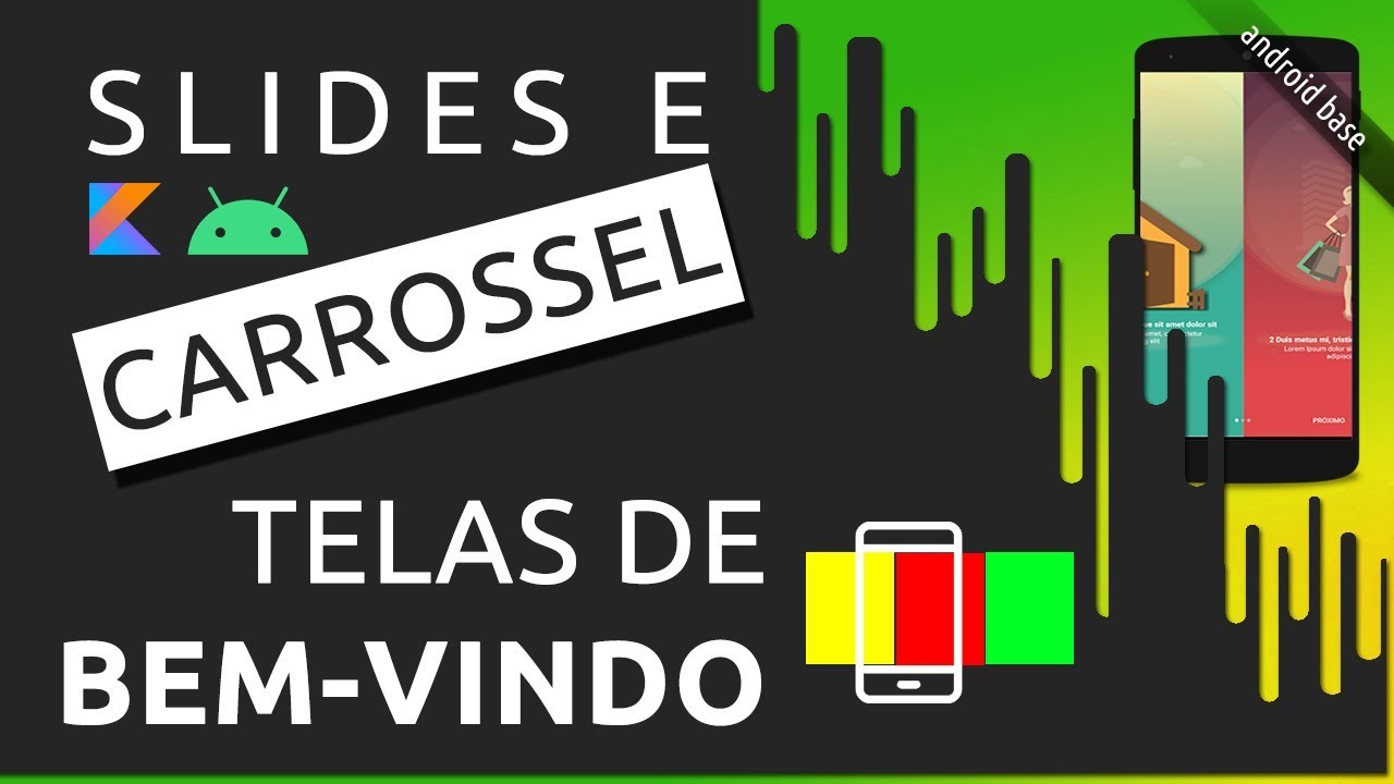 VIEWPAGER ANDROID STUDIO: TELAS DE SLIDES E ONBOARDING