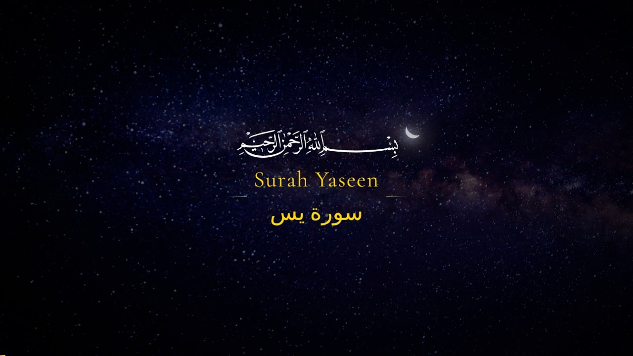 Surah Yaseen (36) | Qari Tareq Mohammed | سورة يس | القارئ طارق محمد