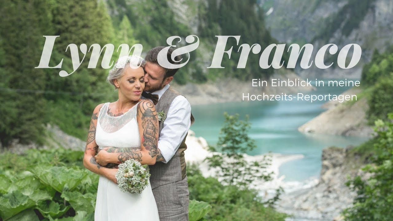 Tiny Wedding in der Schweiz - Slideshow einer ganz besonderen Hochzeit in den Bergen
