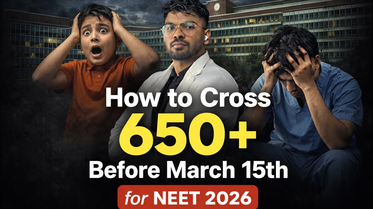 How to cross 640+ before March 15th | must watch for average student NEET 2026