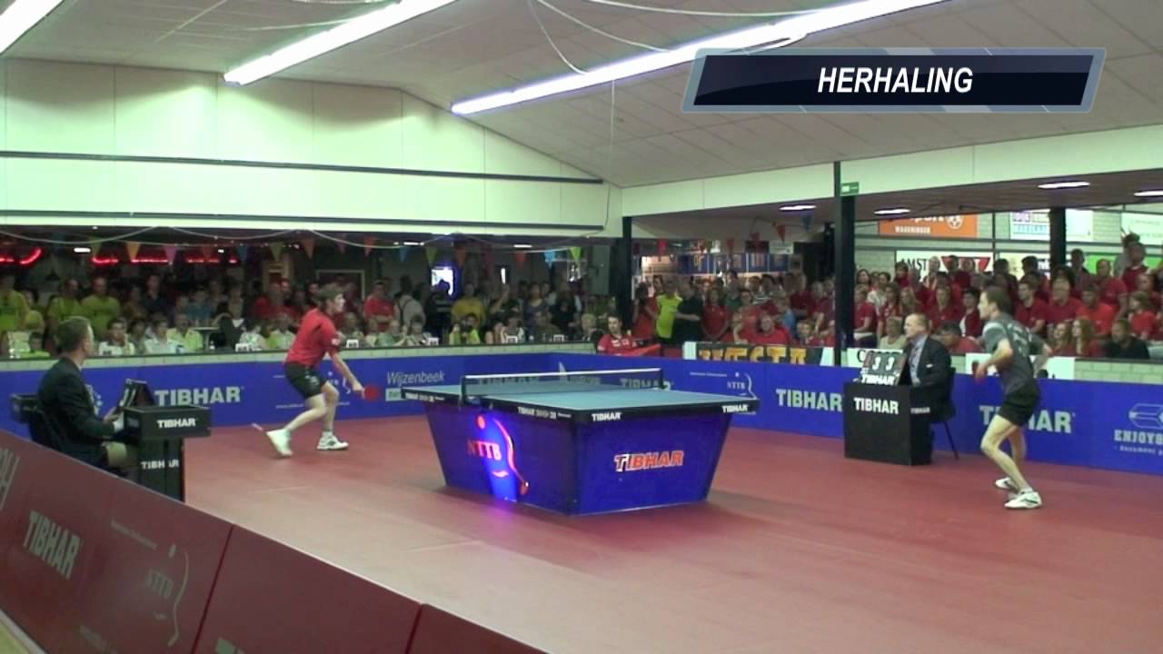 Samenvatting finale eredivisie tafeltennis